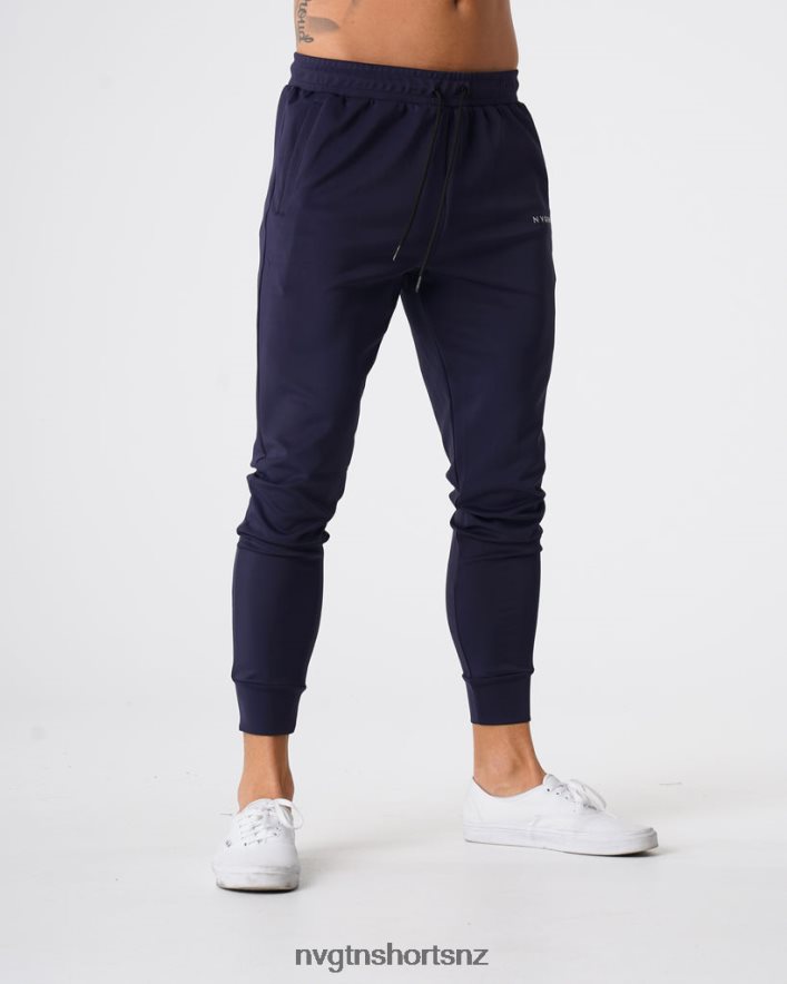 NVGTN Men Track Joggers 8204ZJ798 Navy Bottoms