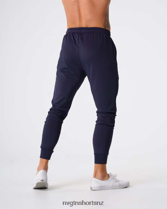 NVGTN Men Track Joggers 8204ZJ798 Navy Bottoms