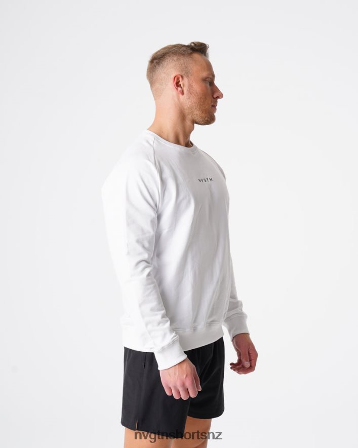 NVGTN Men Crew Neck Sweatshirt 8204ZJ791 White Tops