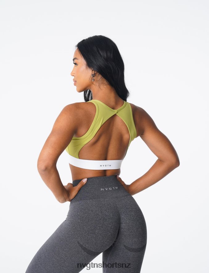 NVGTN Women Agility Bra 8204ZJ176 Olive Fitness