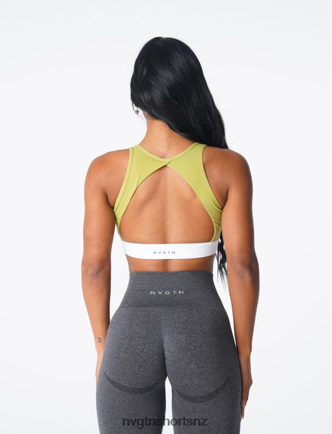 NVGTN Women Agility Bra 8204ZJ176 Olive Fitness