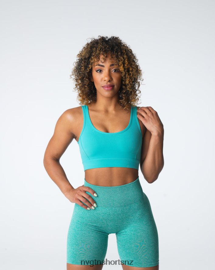NVGTN Women Allure Bra 8204ZJ180 Turquoise Fitness
