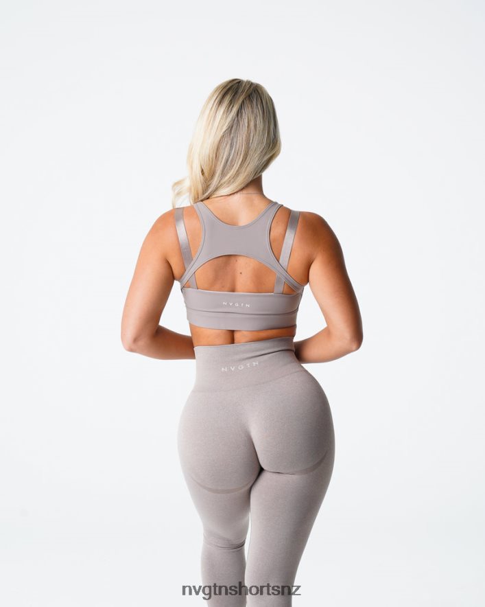 NVGTN Women Apex Bra 8204ZJ153 Taupe Fitness
