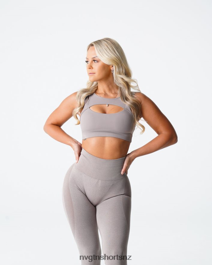 NVGTN Women Apex Bra 8204ZJ153 Taupe Fitness