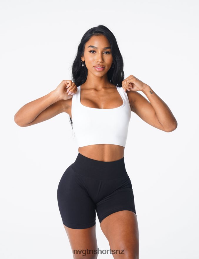 NVGTN Women Eclipse Seamless Bra 8204ZJ108 White Fitness