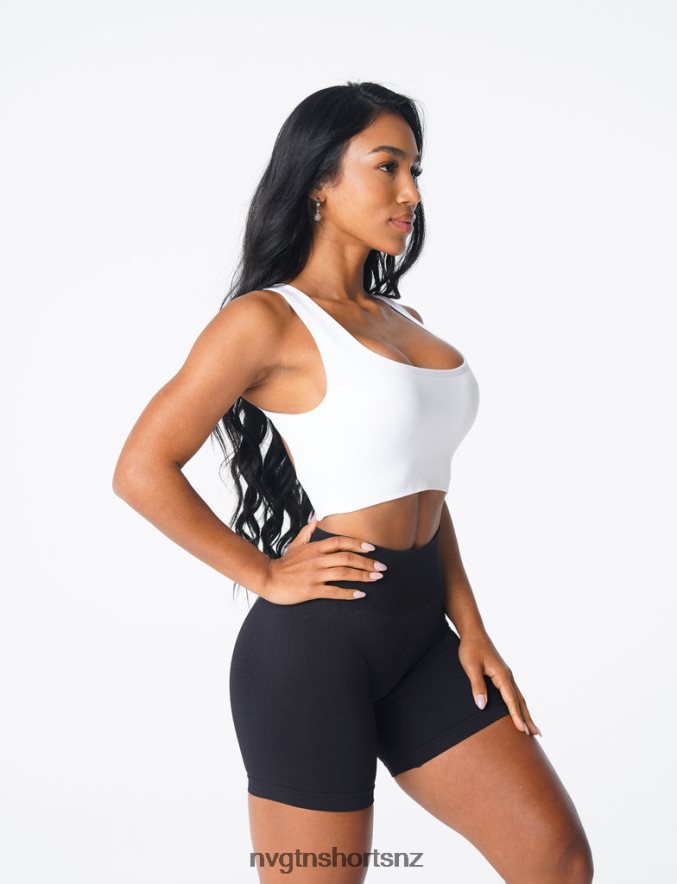 NVGTN Women Eclipse Seamless Bra 8204ZJ108 White Fitness