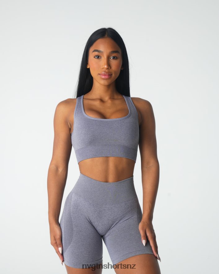 NVGTN Women Eclipse Seamless Bra 8204ZJ109 Grey Fitness