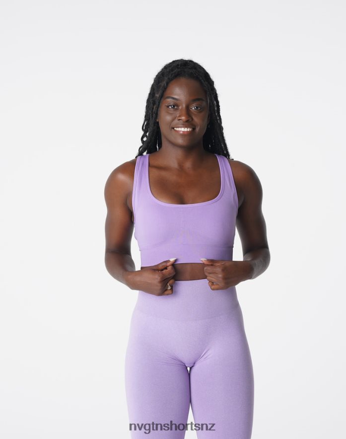 NVGTN Women Eclipse Seamless Bra 8204ZJ186 Iris Fitness