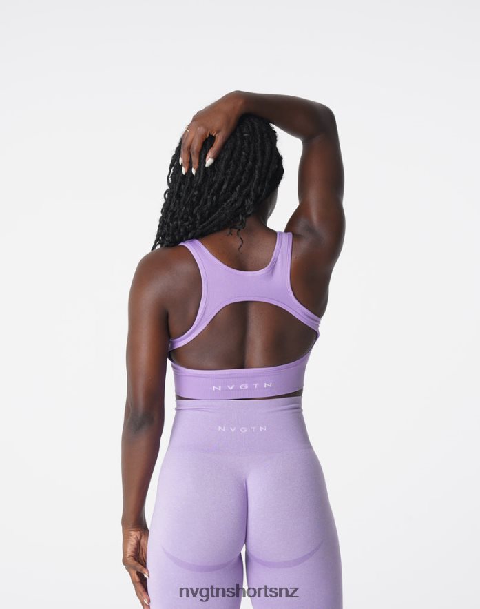 NVGTN Women Eclipse Seamless Bra 8204ZJ186 Iris Fitness