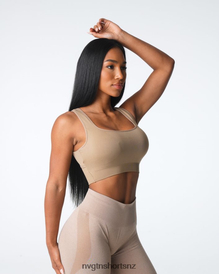 NVGTN Women Empower Seamless Bra 8204ZJ3 Beige Fitness