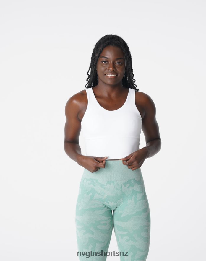 NVGTN Women Essence Bra 8204ZJ103 White Fitness