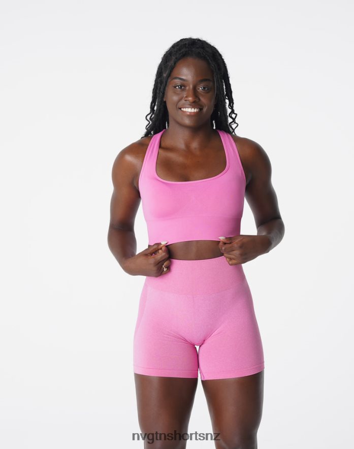 NVGTN Women Ignite Seamless Bra 8204ZJ179 Bubble Gum Pink Fitness