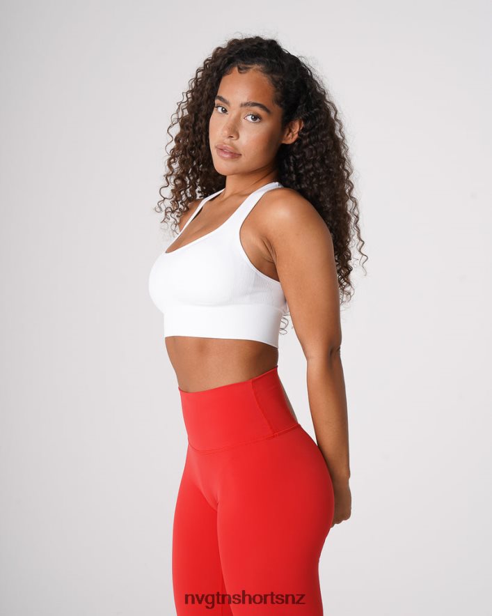NVGTN Women Ignite Seamless Bra 8204ZJ41 White Fitness