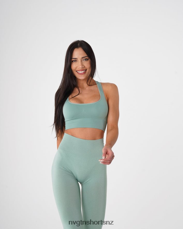 NVGTN Women Ignite Seamless Bra 8204ZJ42 Sage Green Fitness