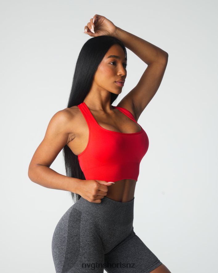NVGTN Women Ignite Seamless Bra 8204ZJ44 Scarlet Fitness