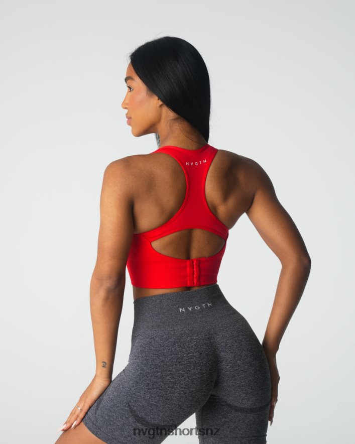 NVGTN Women Ignite Seamless Bra 8204ZJ44 Scarlet Fitness