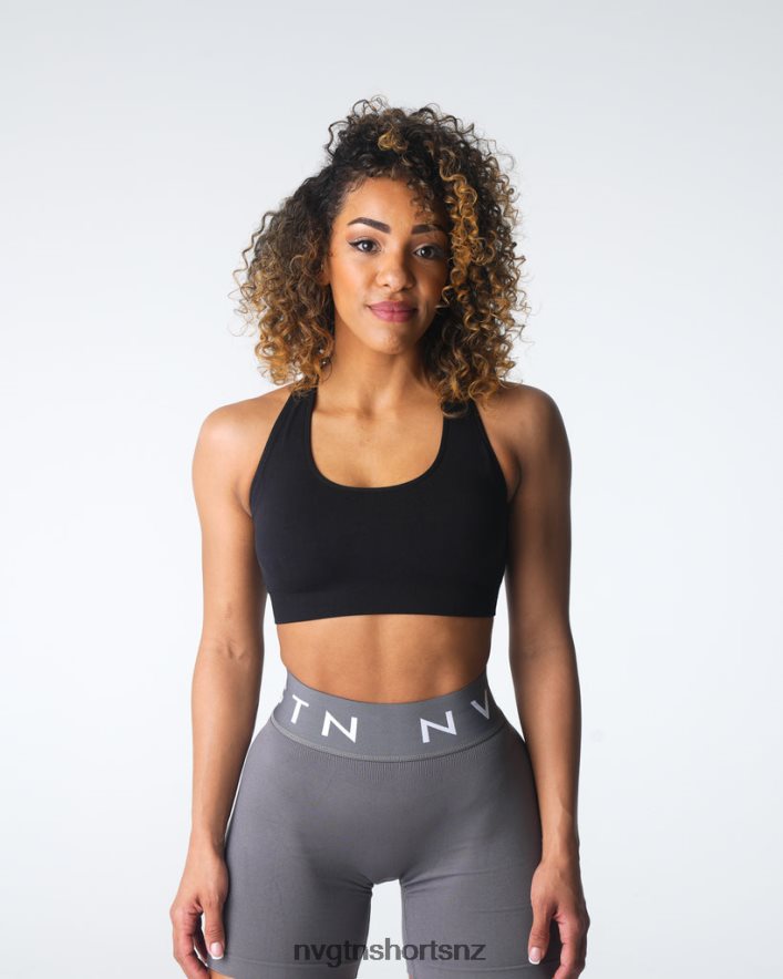 NVGTN Women Inspire Seamless Bra 8204ZJ13 Black Fitness