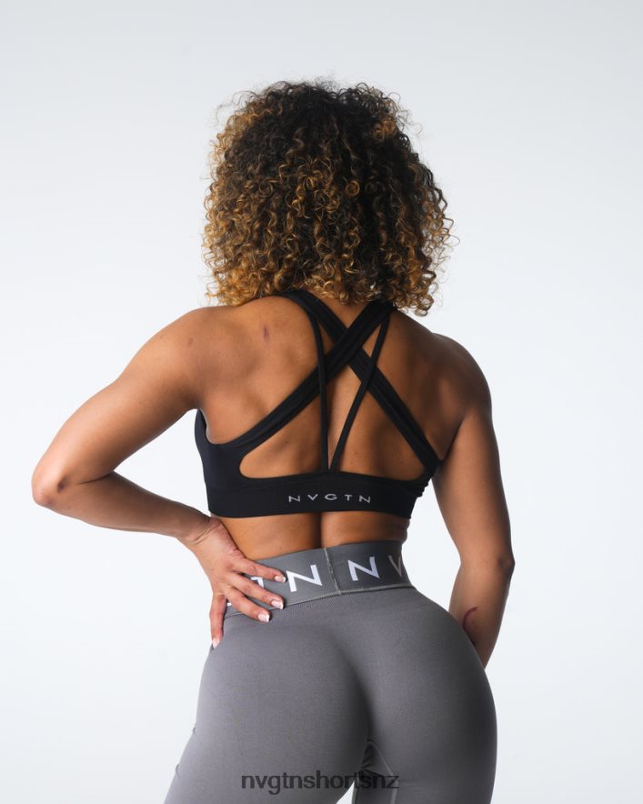 NVGTN Women Inspire Seamless Bra 8204ZJ13 Black Fitness