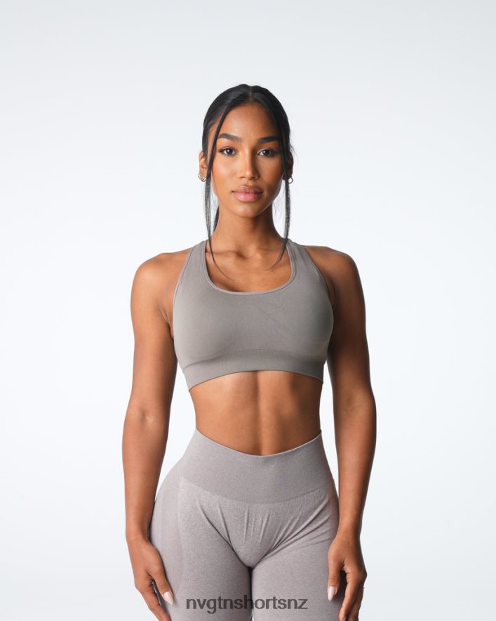 NVGTN Women Inspire Seamless Bra 8204ZJ16 Taupe Fitness
