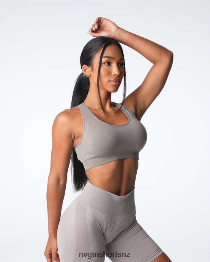 NVGTN Women Inspire Seamless Bra 8204ZJ16 Taupe Fitness