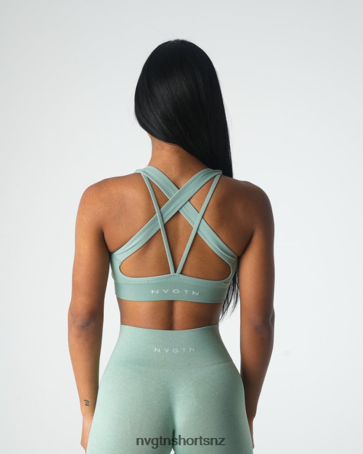 NVGTN Women Inspire Seamless Bra 8204ZJ39 Sage Green Fitness