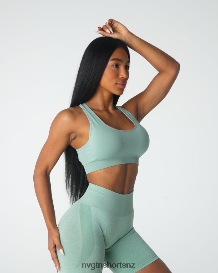 NVGTN Women Inspire Seamless Bra 8204ZJ39 Sage Green Fitness