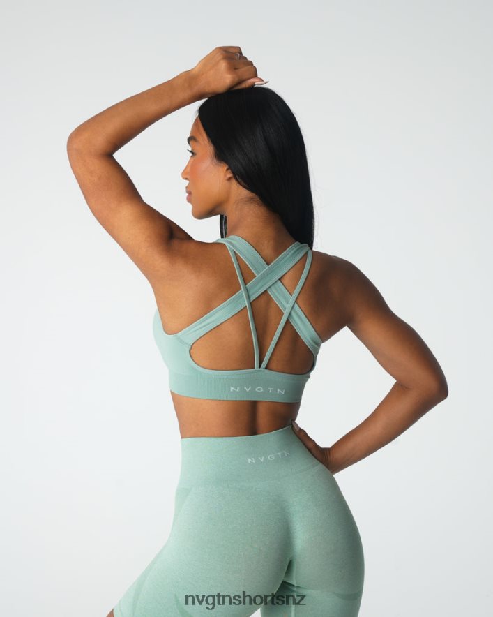 NVGTN Women Inspire Seamless Bra 8204ZJ39 Sage Green Fitness