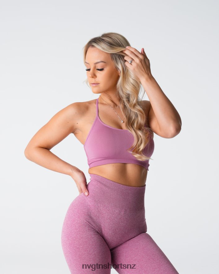 NVGTN Women Invincible Seamless Bra 8204ZJ123 Pastel Pink Fitness