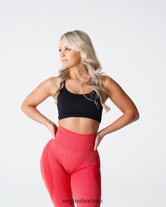 NVGTN Women Invincible Seamless Bra 8204ZJ25 Black Fitness