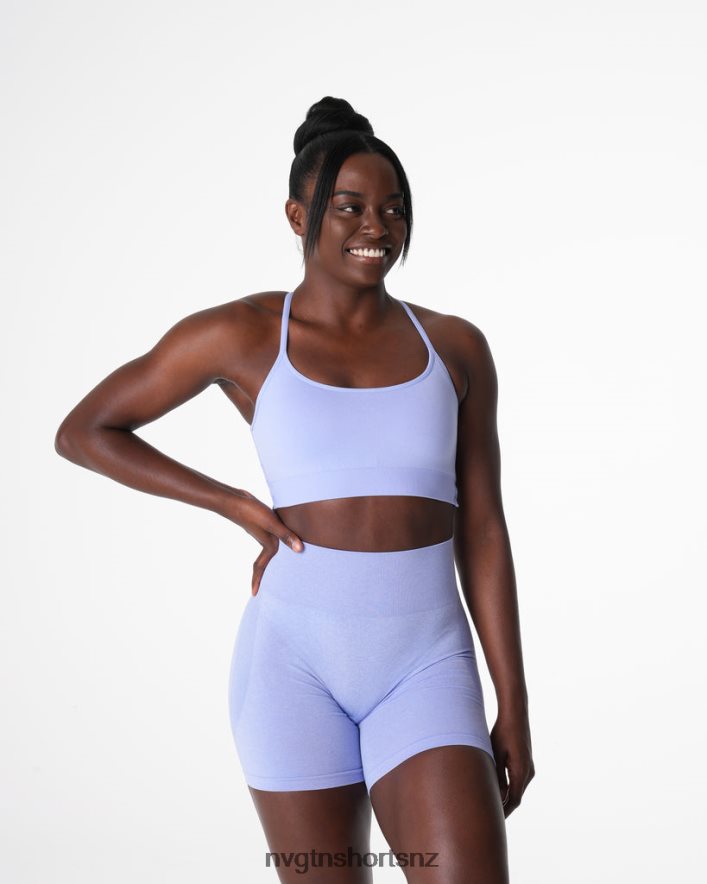 NVGTN Women Invincible Seamless Bra 8204ZJ28 Periwinkle Fitness