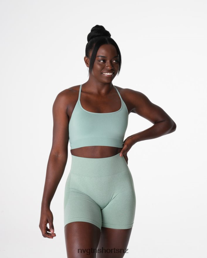 NVGTN Women Invincible Seamless Bra 8204ZJ29 Sage Green Fitness