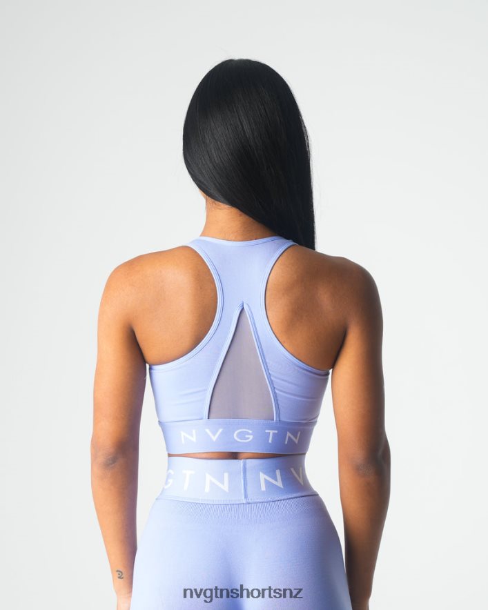 NVGTN Women Legacy Sport Seamless Bra 8204ZJ24 Periwinkle Fitness