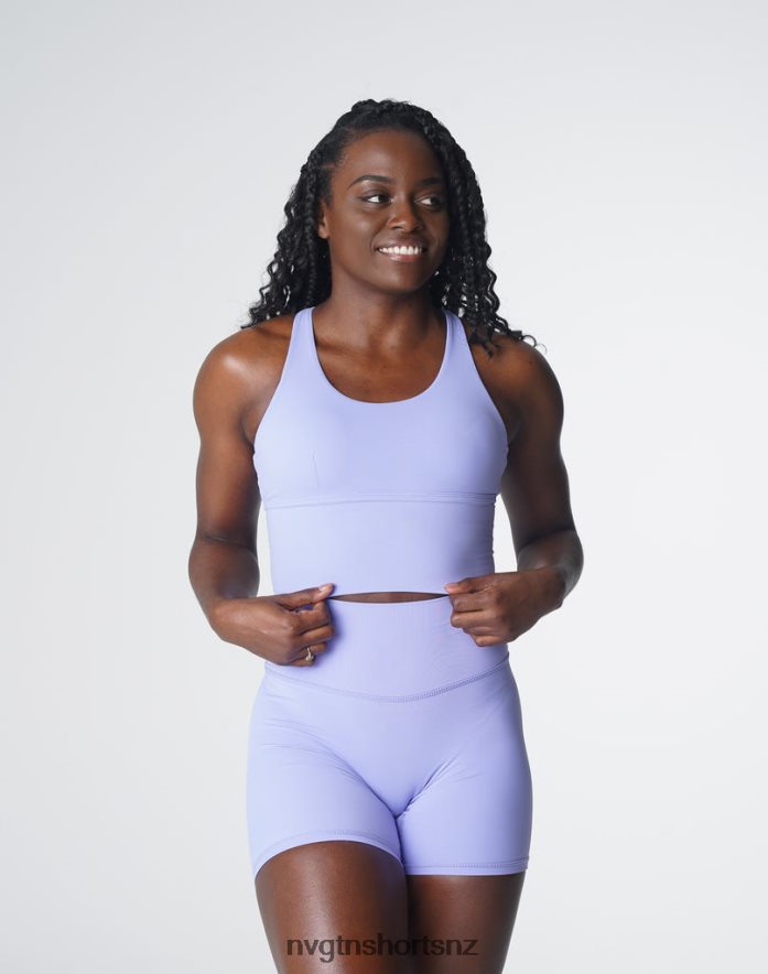 NVGTN Women Matrix Bra Top 8204ZJ120 Periwinkle Fitness
