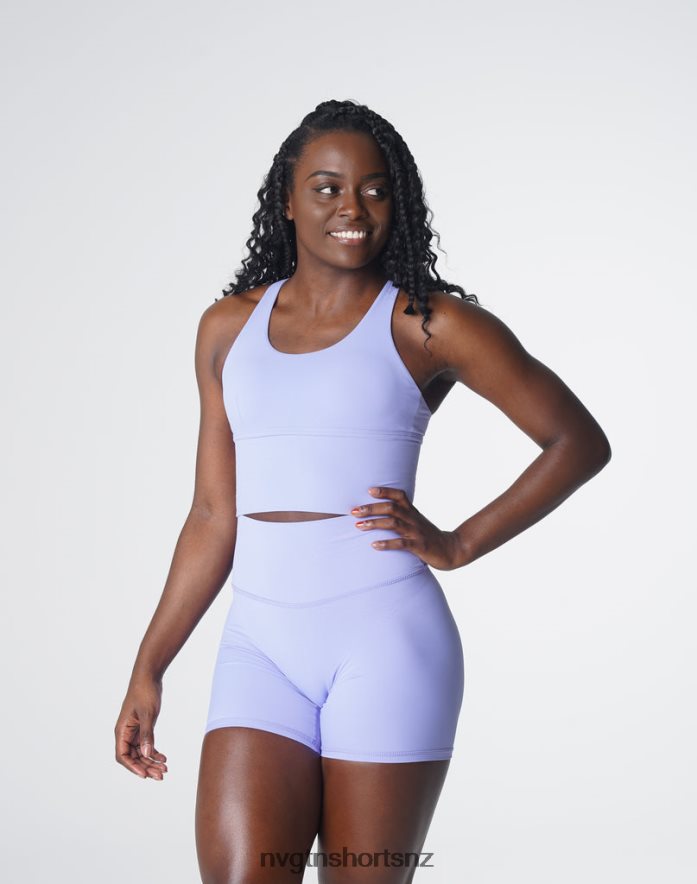 NVGTN Women Matrix Bra Top 8204ZJ120 Periwinkle Fitness