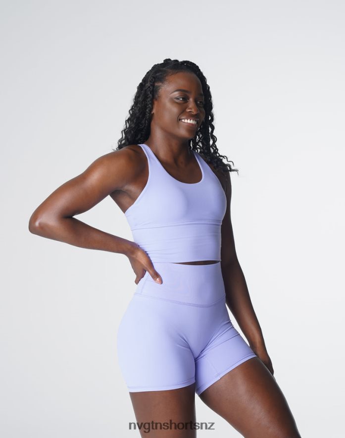 NVGTN Women Matrix Bra Top 8204ZJ120 Periwinkle Fitness