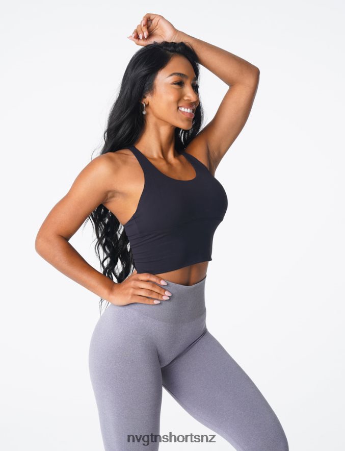 NVGTN Women Matrix Bra Top 8204ZJ81 Black Fitness