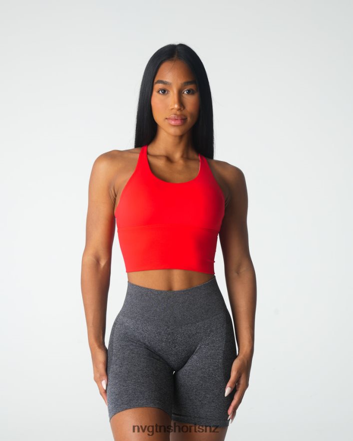 NVGTN Women Matrix Bra Top 8204ZJ86 Scarlet Fitness