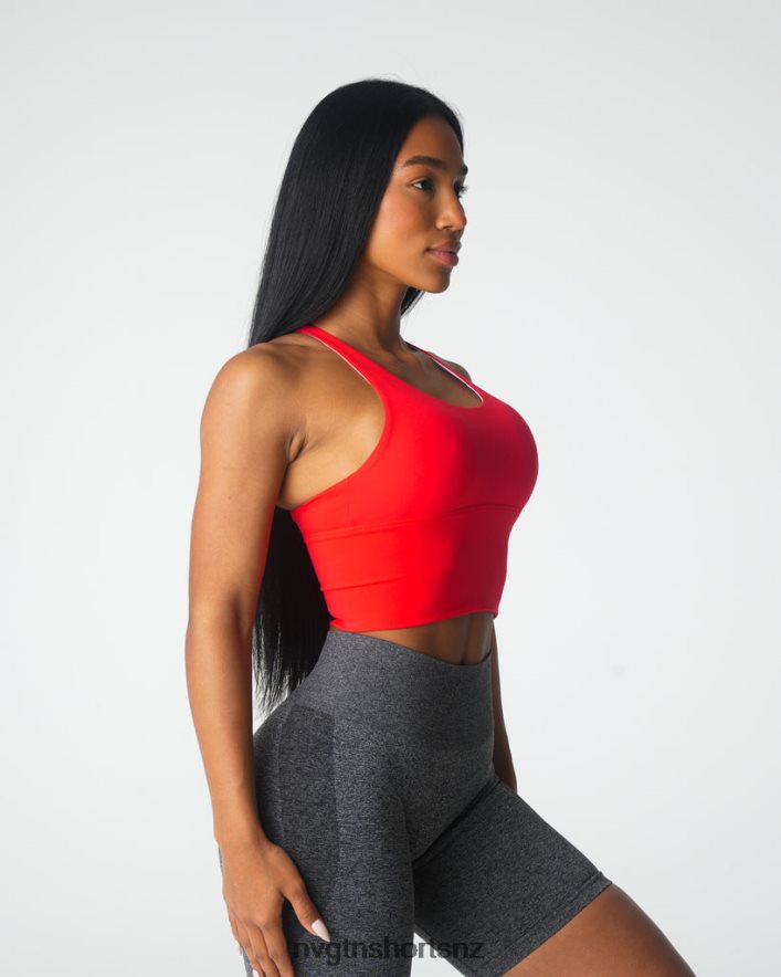 NVGTN Women Matrix Bra Top 8204ZJ86 Scarlet Fitness