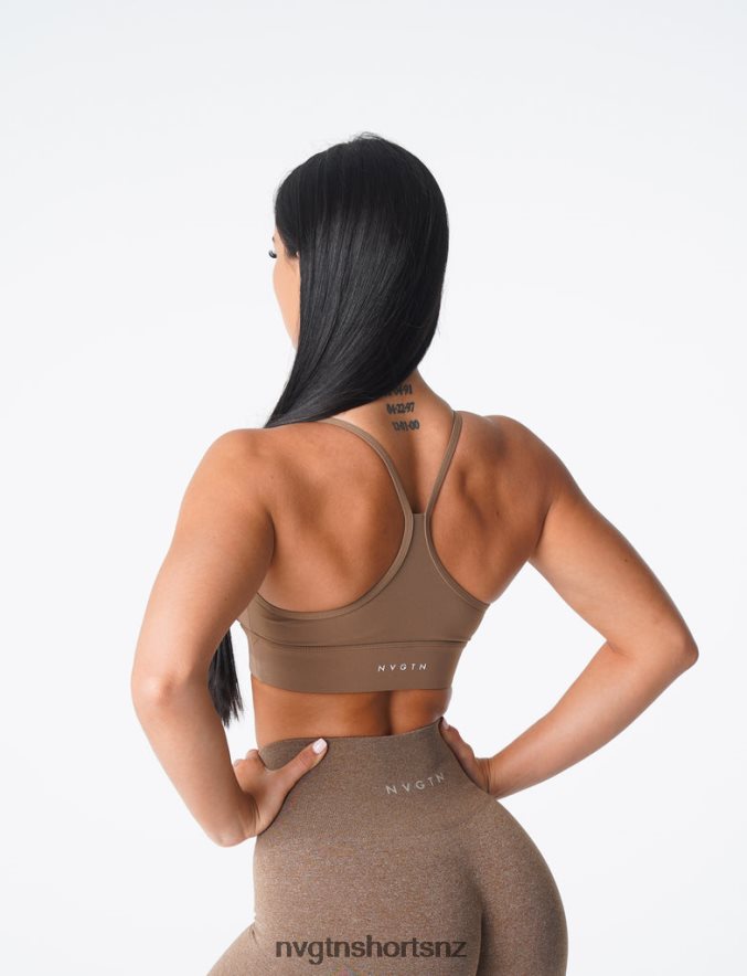 NVGTN Women Oasis Bra 8204ZJ183 Mocha Fitness