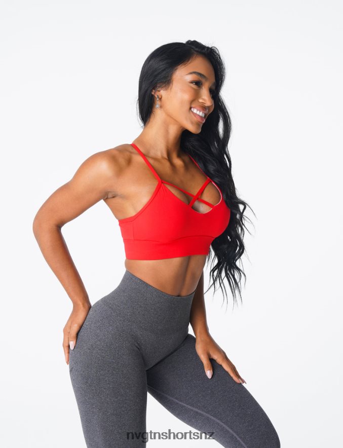 NVGTN Women Oasis Bra 8204ZJ184 Scarlet Fitness