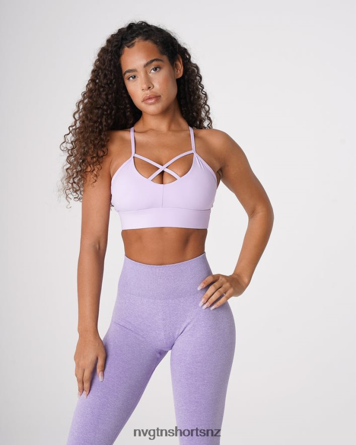 NVGTN Women Oasis Bra 8204ZJ239 Lavender Fitness