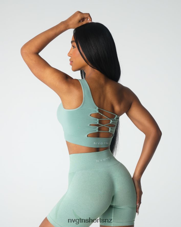 NVGTN Women Passion Seamless Bra 8204ZJ37 Sage Green Fitness