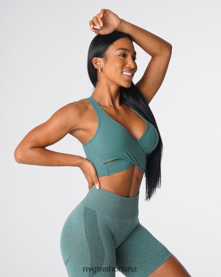 NVGTN Women Radiance Bra 8204ZJ135 Forest Green Fitness