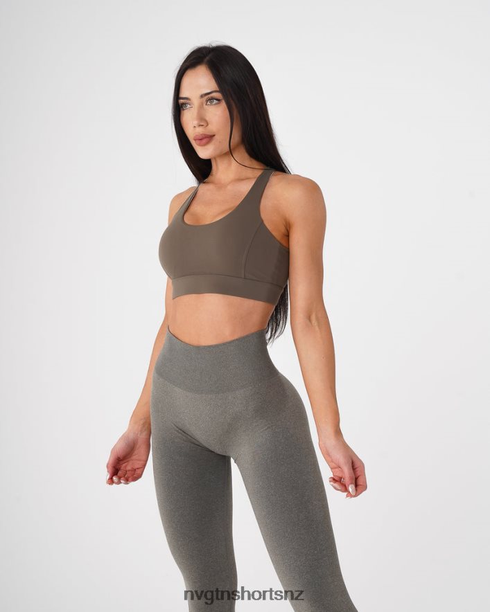 NVGTN Women Reveal Bra 8204ZJ55 Khaki Green Fitness