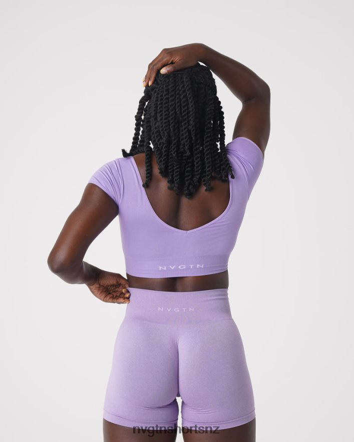 NVGTN Women Serene Seamless Bra 8204ZJ206 Iris Fitness