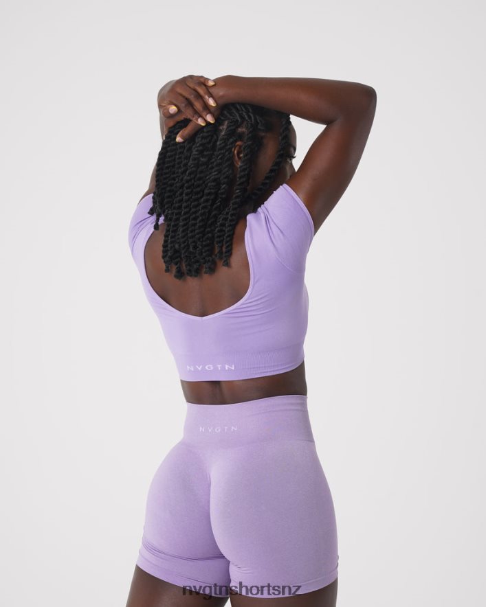 NVGTN Women Serene Seamless Bra 8204ZJ206 Iris Fitness