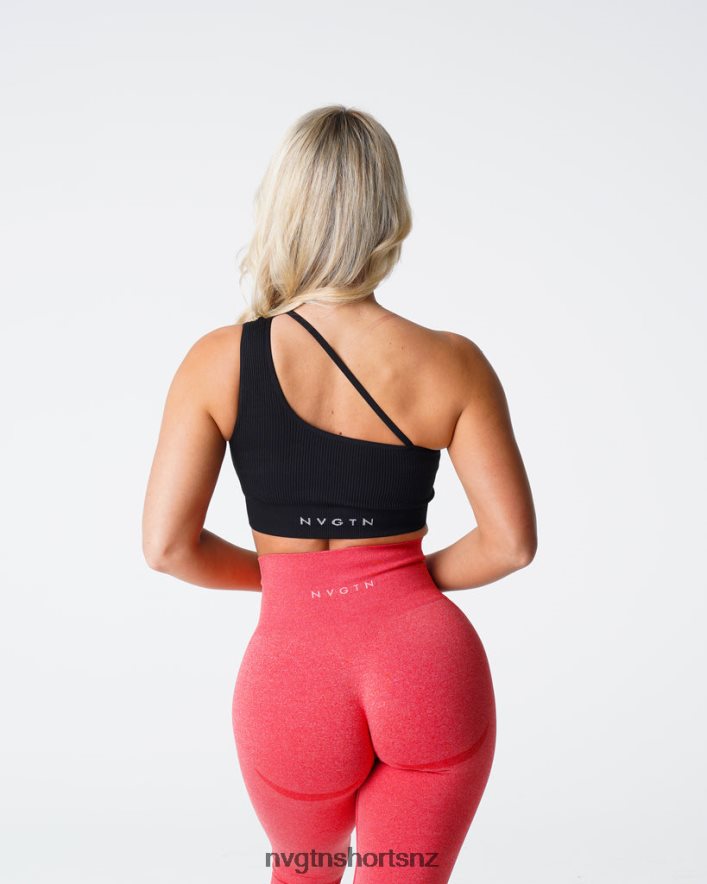 NVGTN Women Streamline Seamless Bra 8204ZJ124 Black Fitness