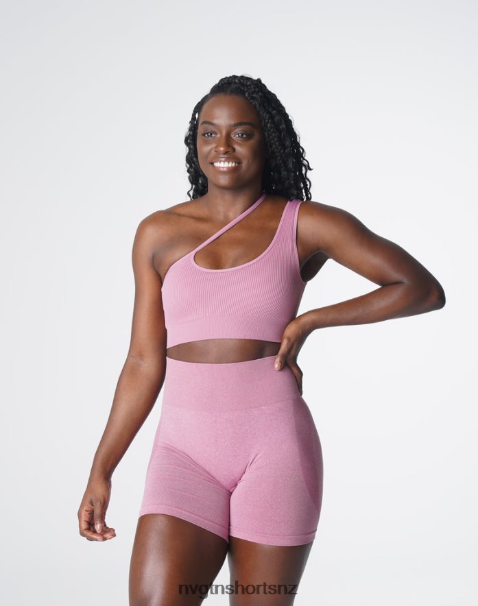 NVGTN Women Streamline Seamless Bra 8204ZJ126 Pastel Pink Fitness
