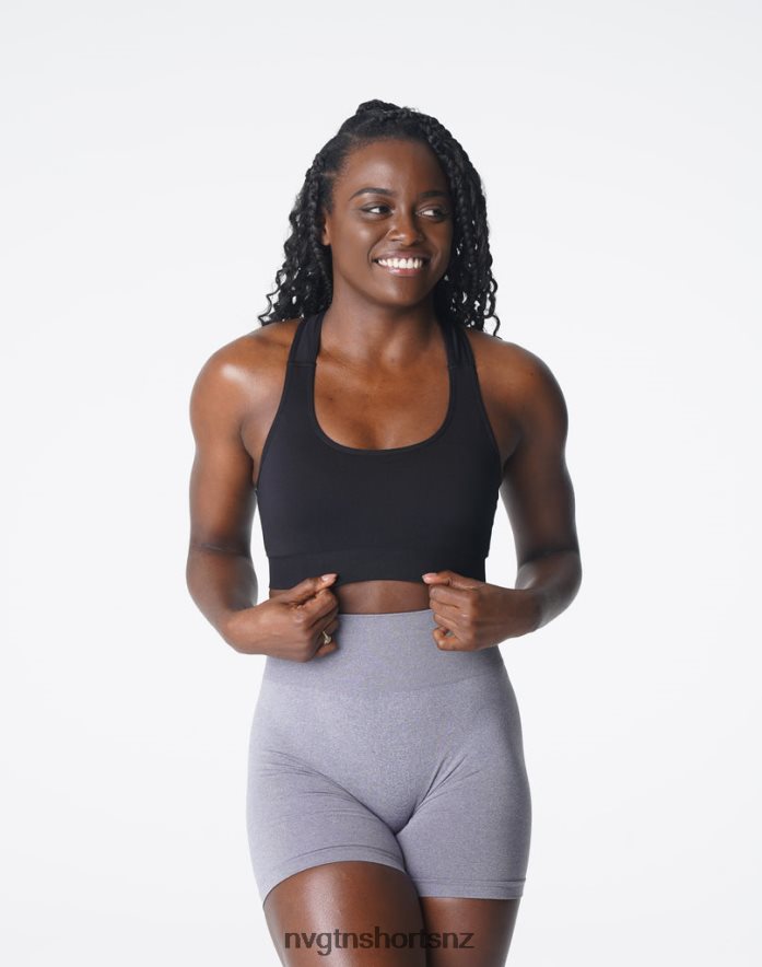 NVGTN Women Surge Seamless Bra 8204ZJ128 Black Fitness