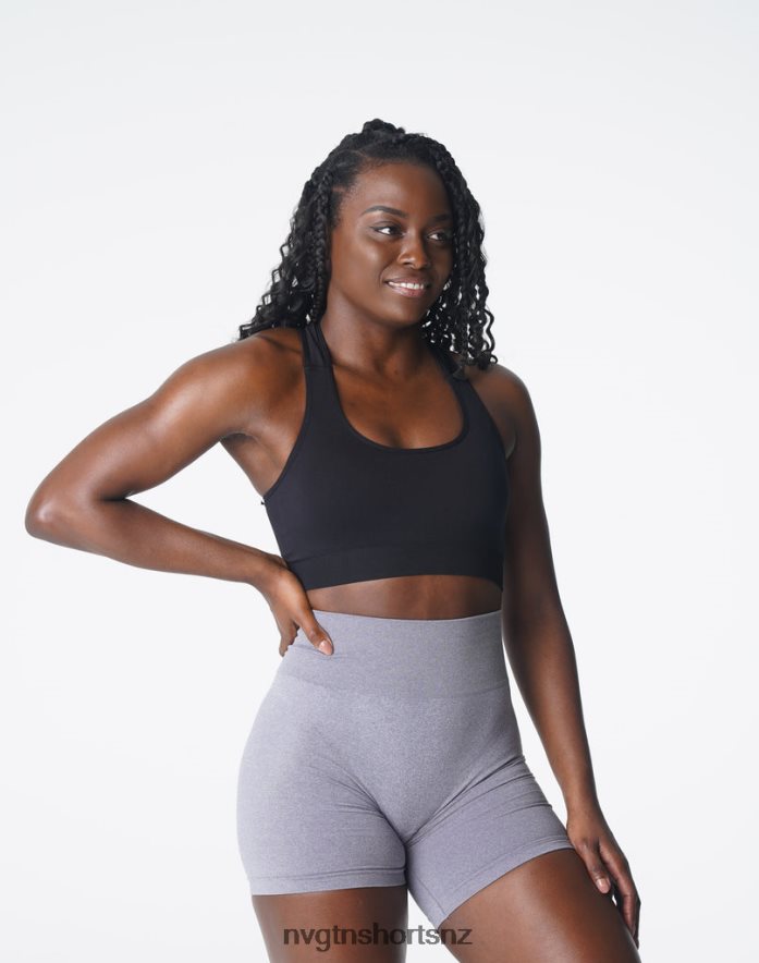 NVGTN Women Surge Seamless Bra 8204ZJ128 Black Fitness